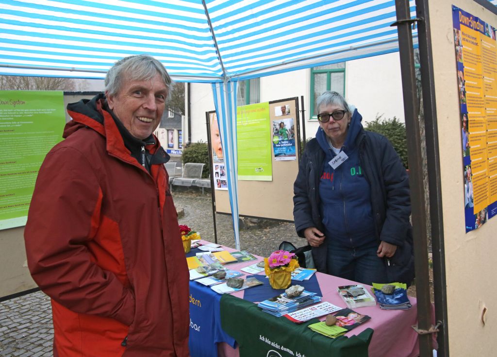 Down-Syndrom Infostand